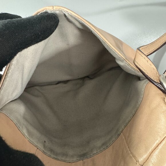 COACH Soho Shell Pearlescent Leather Flap Small Crossbody Purse Bag - Picture 13 of 16